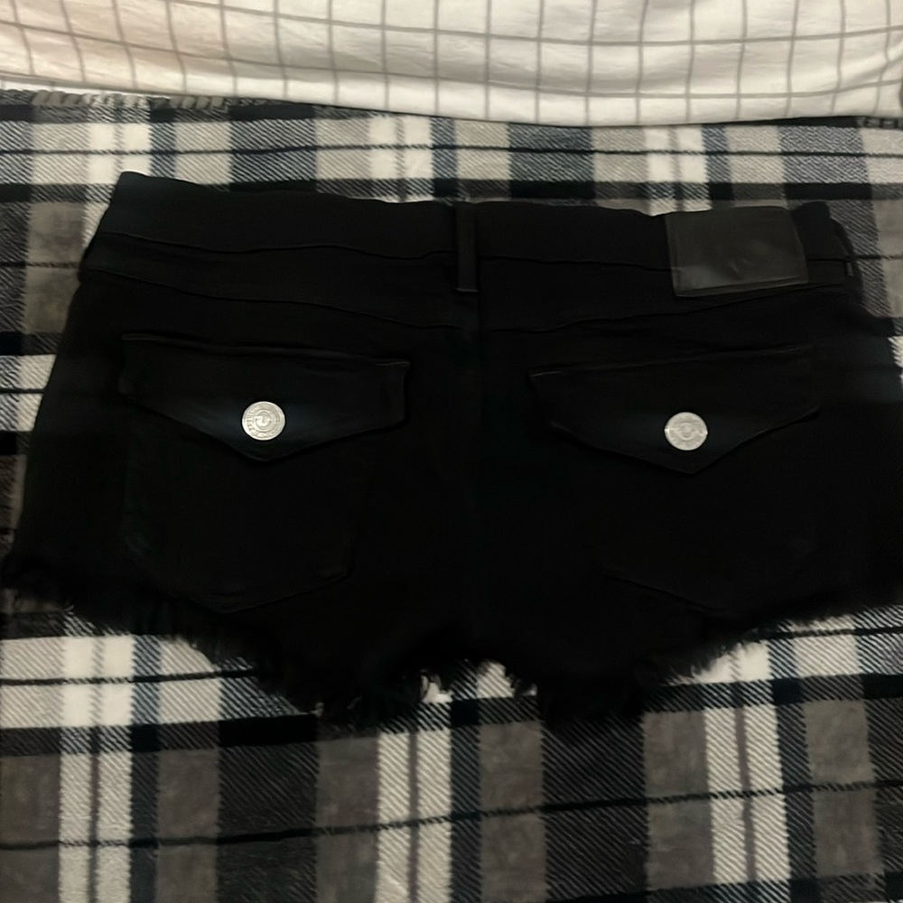 True Religion Joey Cut Off Shorts